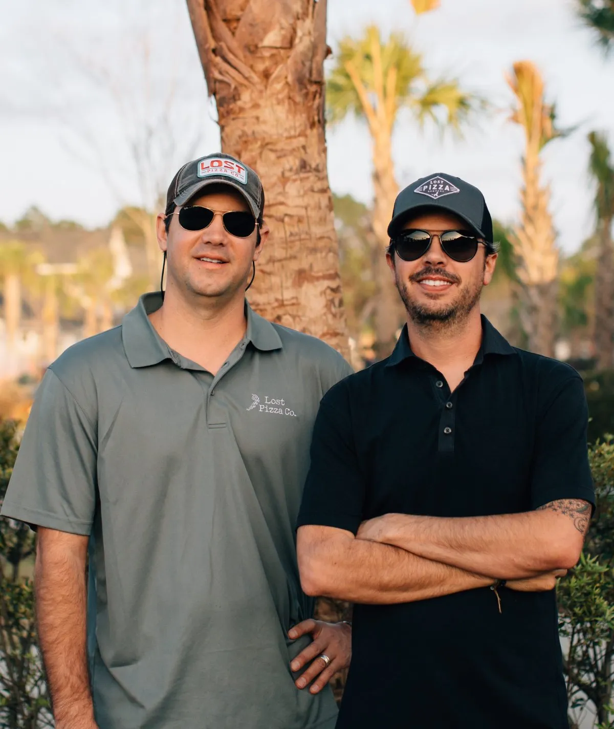 Lost Pizza Co. founders Brooks Roberts and Preston Lott